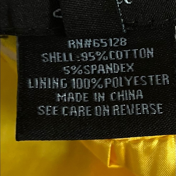 Anthropologie Luii Belted Yellow & Gray Lined Trench Jacket - Picture 9 of 9